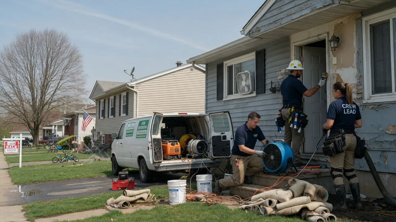 Flood Cleanup in Cherry Point, NC near me