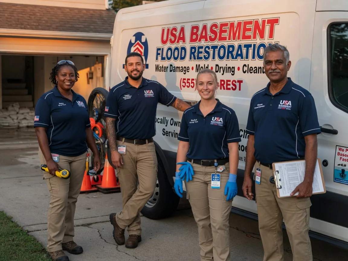 Basement Flood Cleanup company in Cherry Point, NC